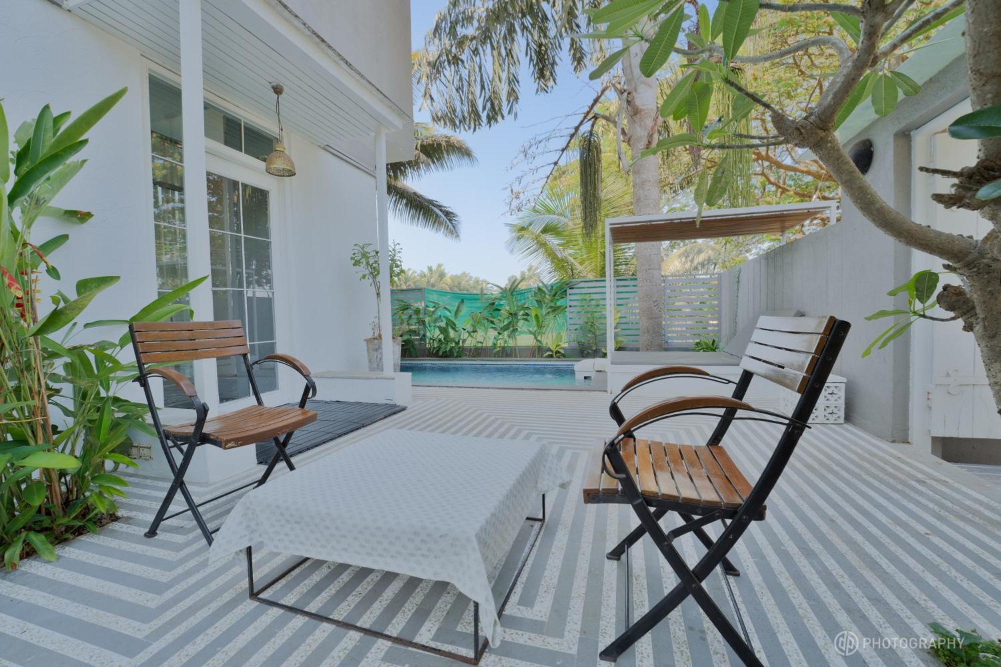 August Villas, Saligao -Private Pool Villas ภายนอก รูปภาพ