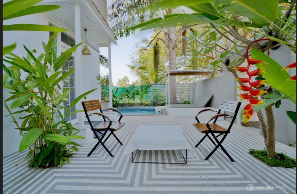August Villas, Saligao -Private Pool Villas ภายนอก รูปภาพ