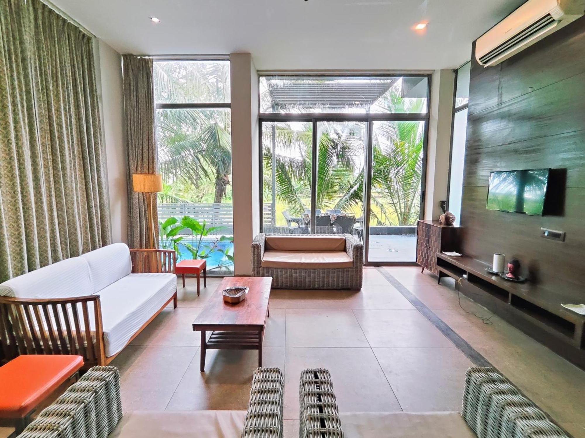 August Villas, Saligao -Private Pool Villas ภายนอก รูปภาพ
